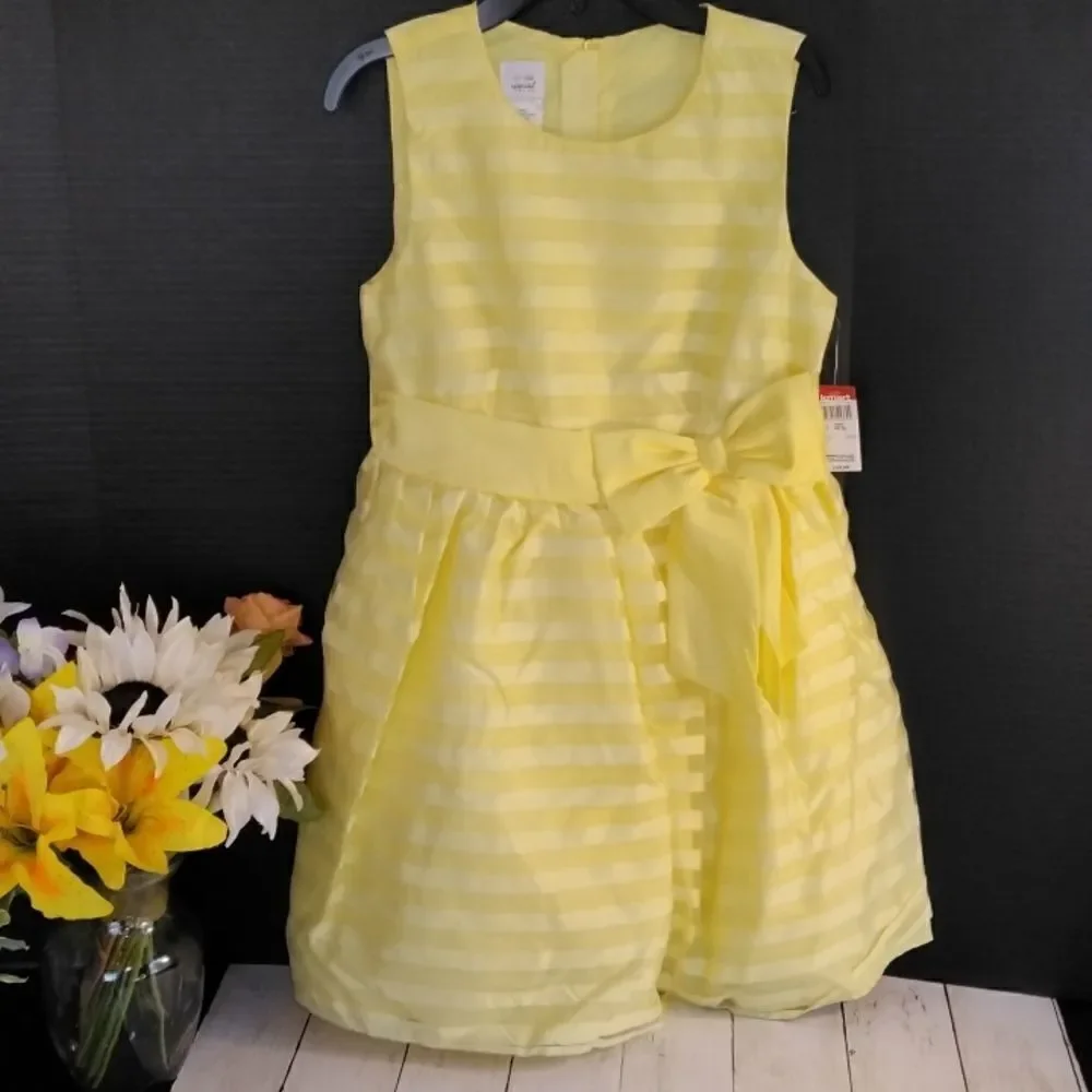 Girls Yellow Formal Dress Size 14/16